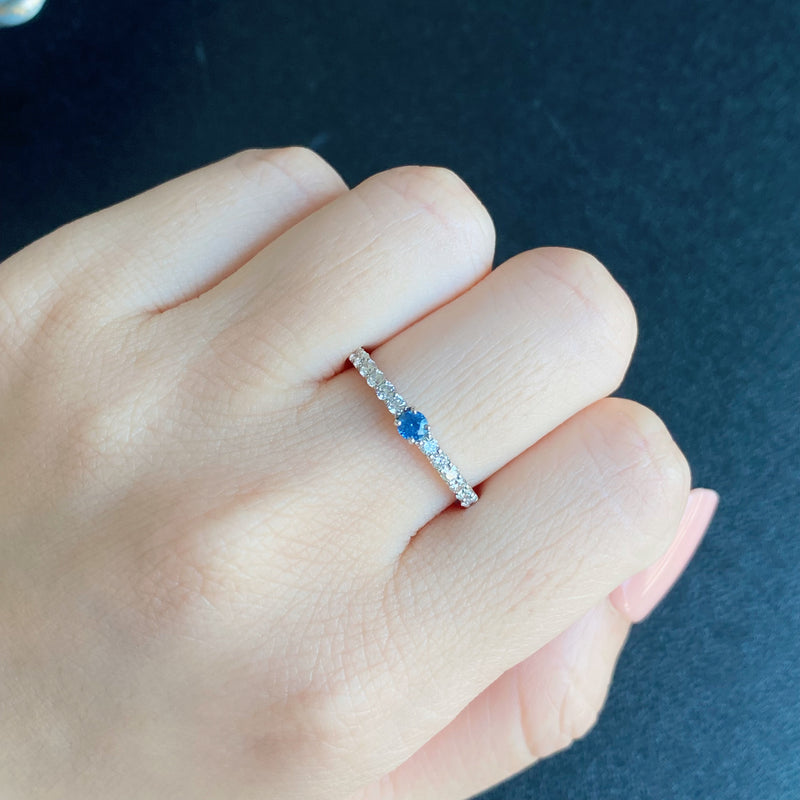 【レアストーン】天然コバルトブルースピネル 天然ダイヤモンド