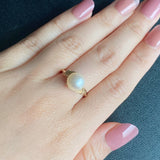 MIKIMOTO ミキモト あこや真珠 ヴィンテージリング