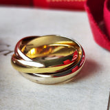 Cartier カルティエ トリニティ 51 スリーカラー リング