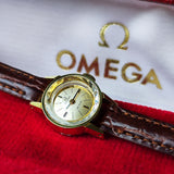 【OH済み】OMEGA オメガ DE VILLE デビル 手巻き 腕時計 カットガラス