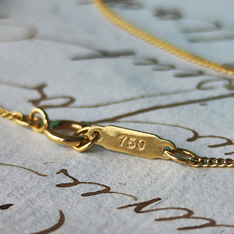 TIFFANY &Co ティファニートリプルラウンドネックレス ダイヤモンド 18金YG