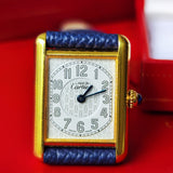 Cartier カルティエ マストタンク MM
テレフォンダイヤル クォーツ腕時計