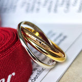 Cartier カルティエ トリニティリング 18金 12号