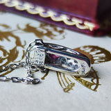 MIKIMOTO ミキモト 天然ピンクサファイア 天然ダイヤモンド ネックレス