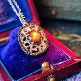 【魅惑の黒い宝石】天然ブラックスターサファイア 天然ブラックダイヤモンド ネックレス