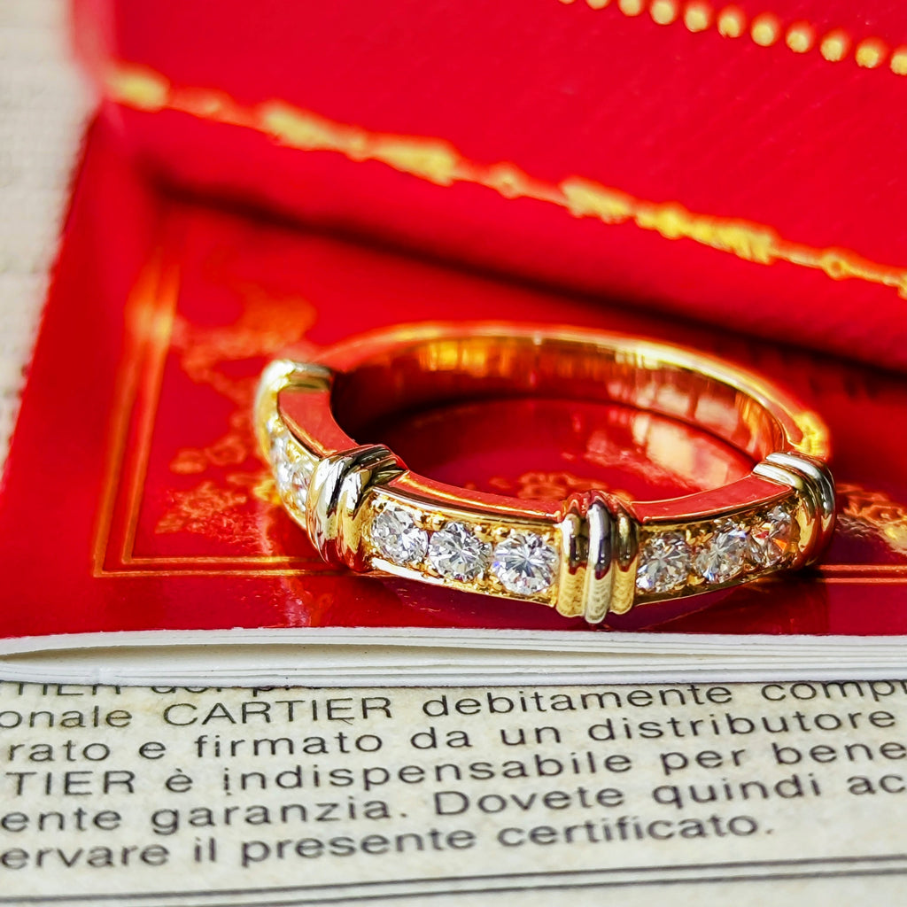 【Cartier 廃盤】カルティエ コンテッサ ダイヤモンド ハーフ 49