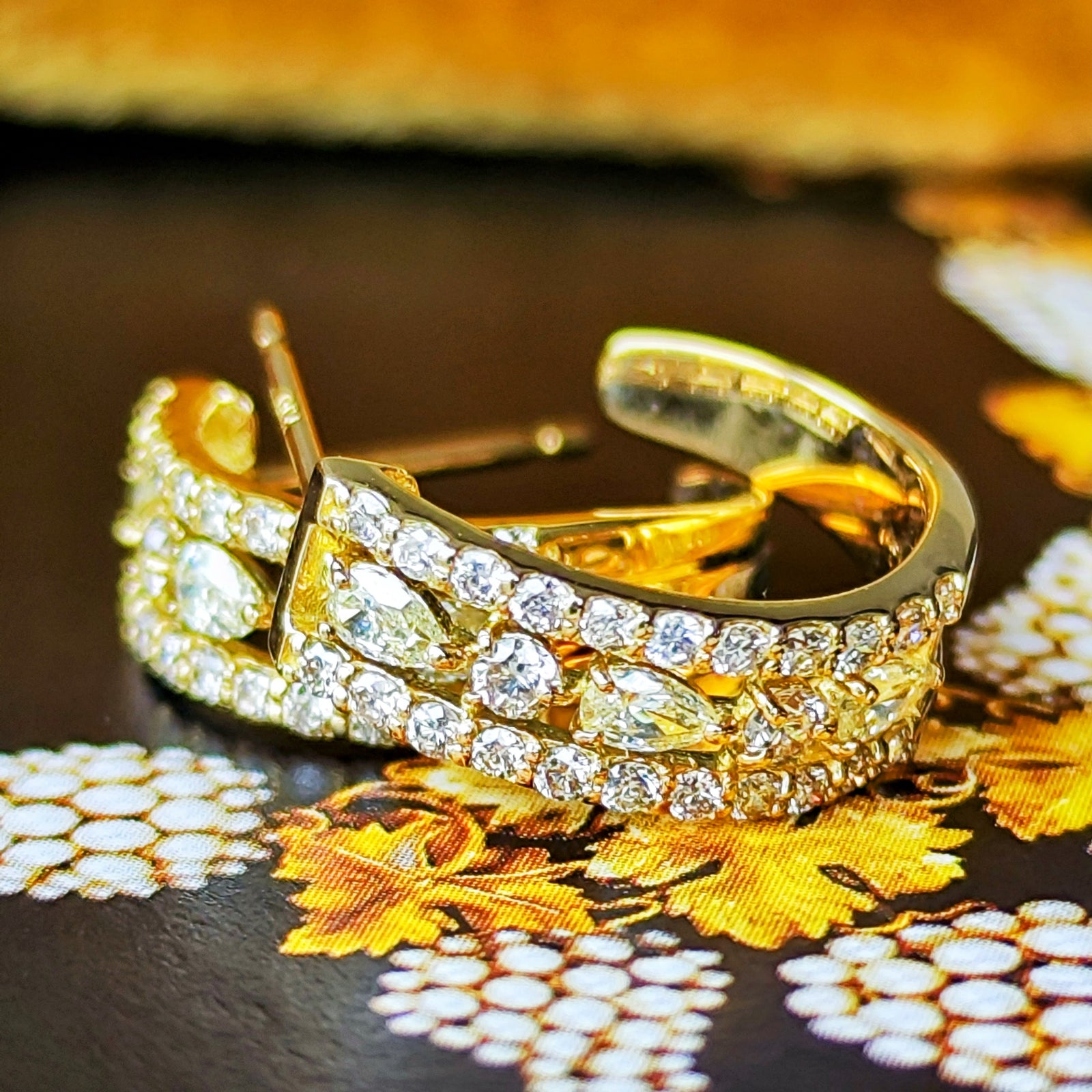 ▼ 天然ダイヤモンドピアスk18 ゴールドピアス 天然ダイヤモンド 18金 ピアス – Mico宝飾店