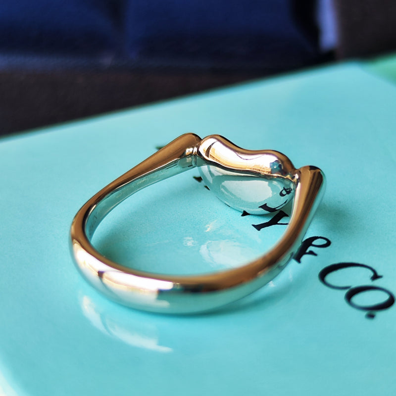 TIFFANY&Co ティファニー ビーン ダイヤモンドリング