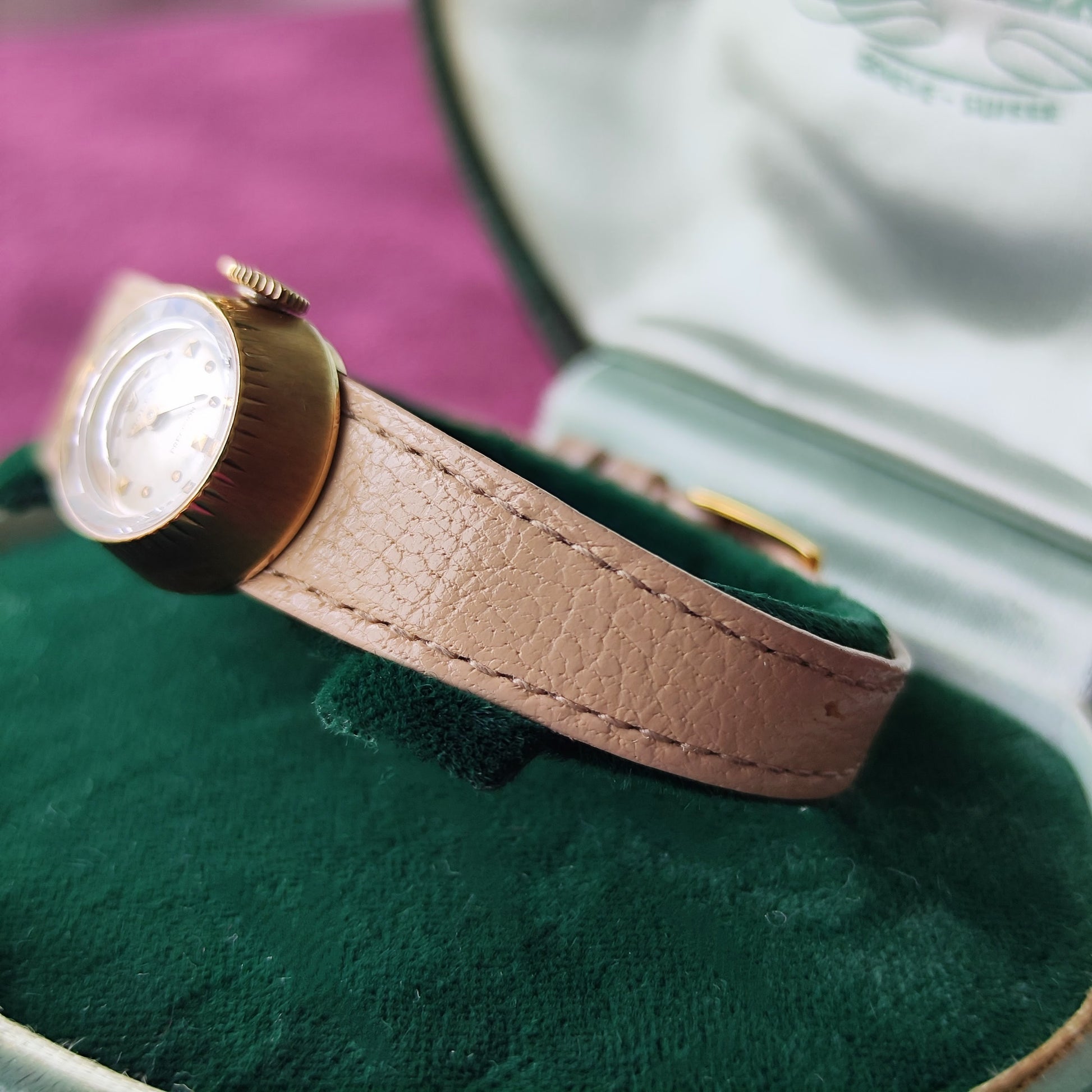 【ROLEX CHAMELEON】ロレックス カメレオン 18金無垢 手巻き腕時計 OH済み