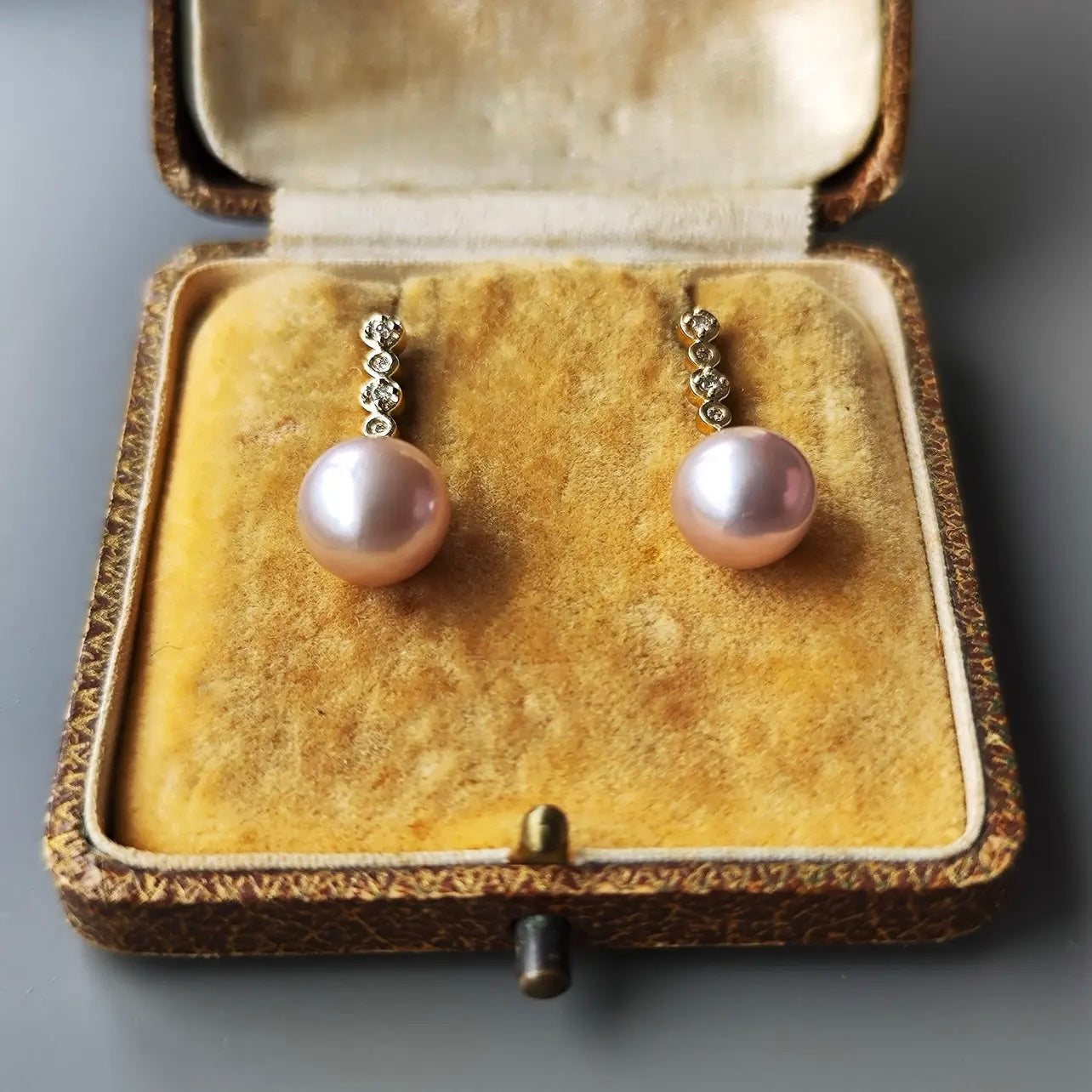 【さくらパール 】溢れ桜 18金ピアス