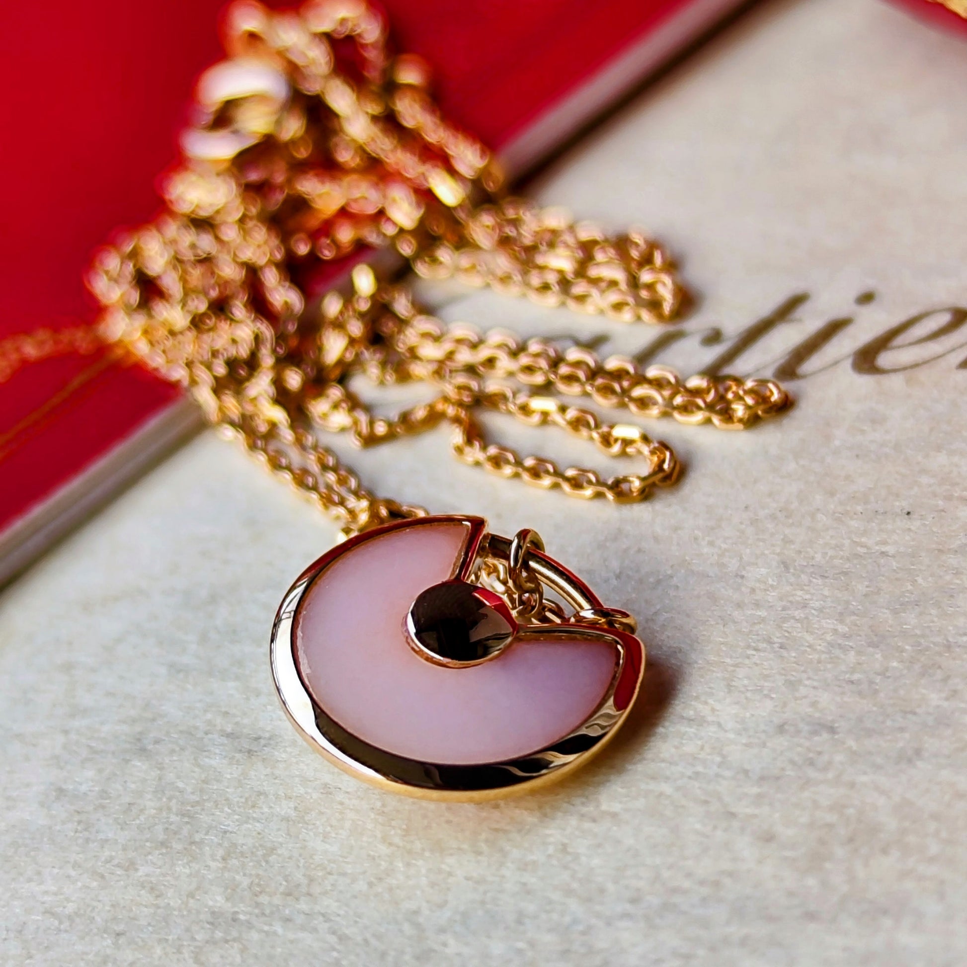 【廃盤 Cartier】カルティエ アミュレット ネックレス