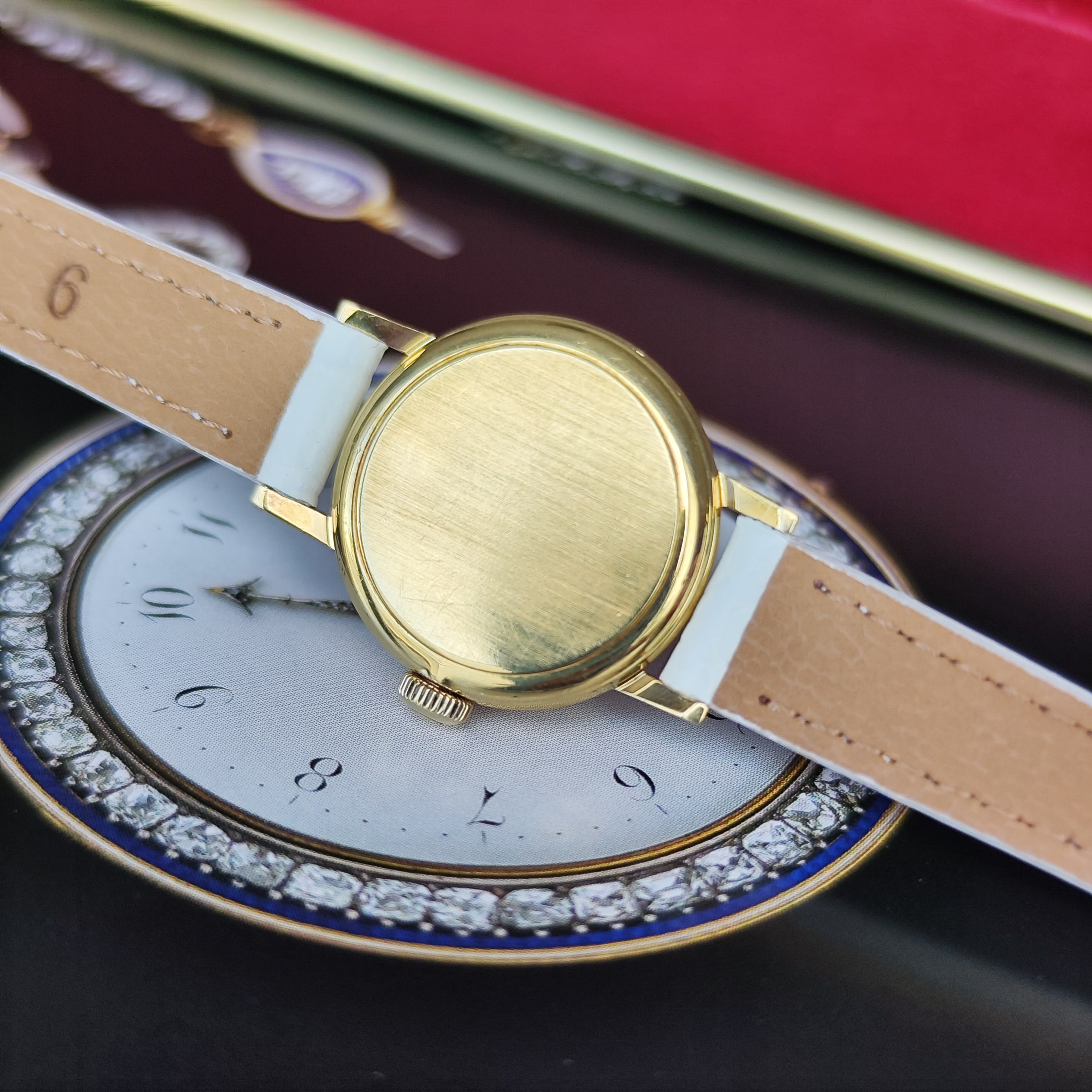 OH済み 18金無垢】OMEGA オメガGeneve ジュネーヴ Sapphette 手巻き