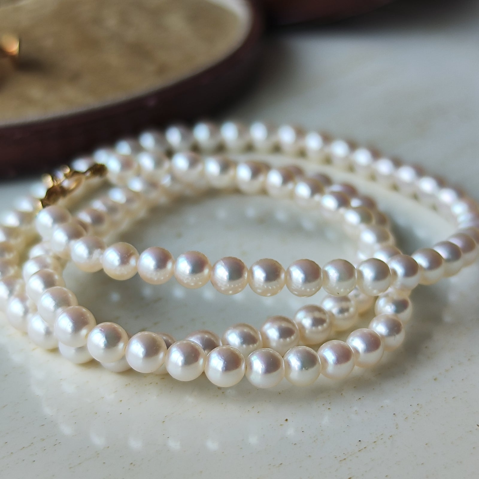 MIKIMOTO ミキモト あこや真珠 ネックレスとイヤリングのセット
