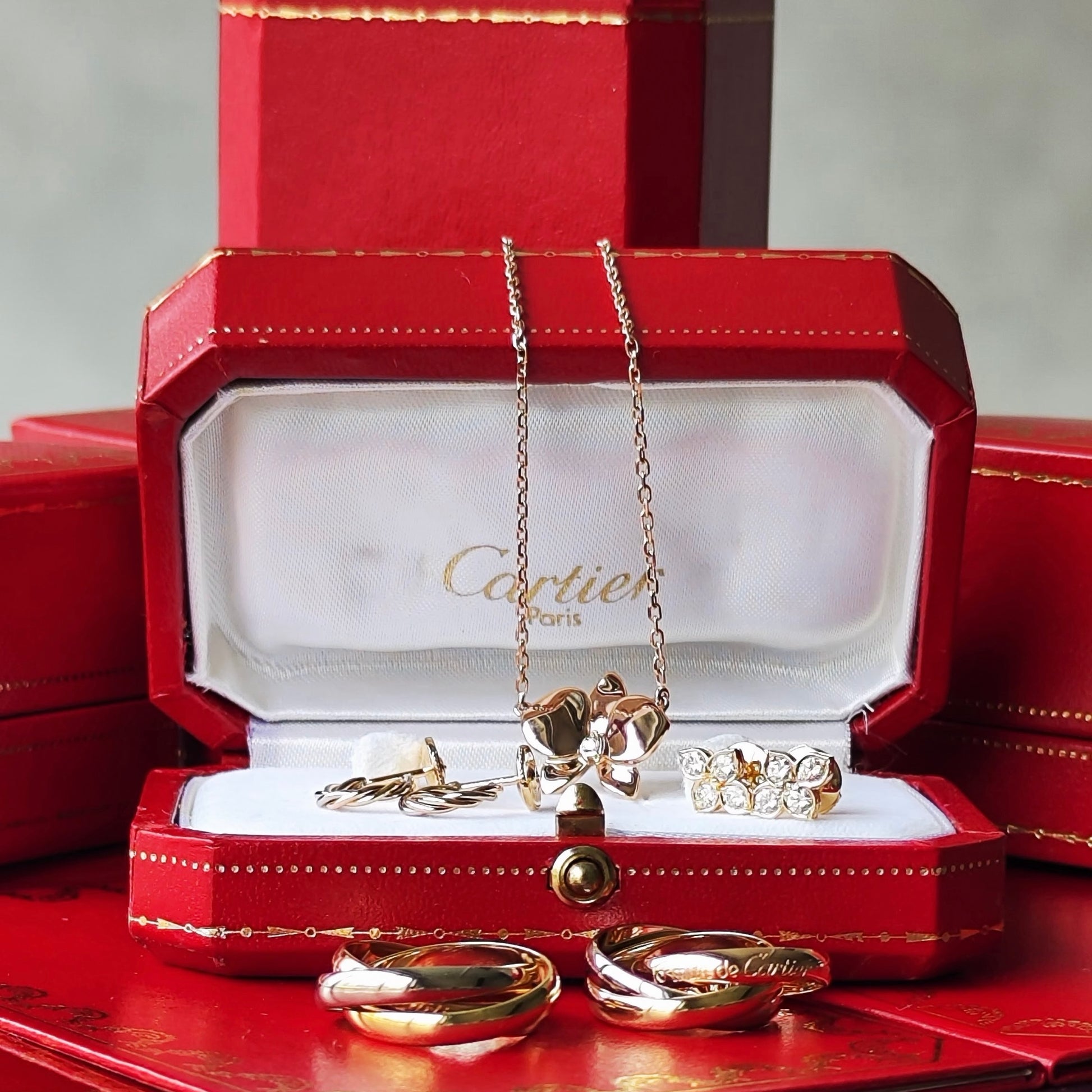 Cartier カルティエ カレス ドルキデ パル
ダイヤモンド ネックレス