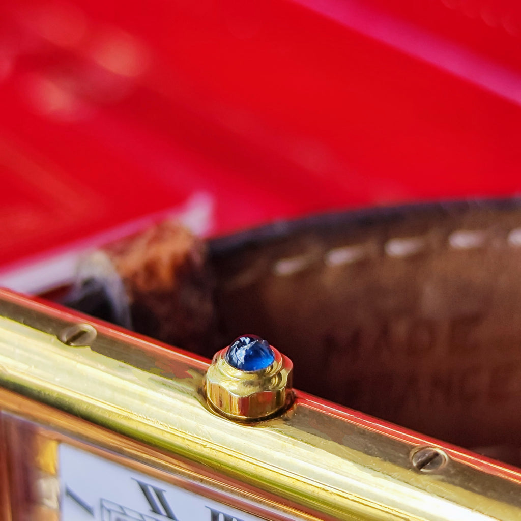 Cartier カルティエ マストタンク LMトリニティミラー文字盤 クォーツ腕時計
