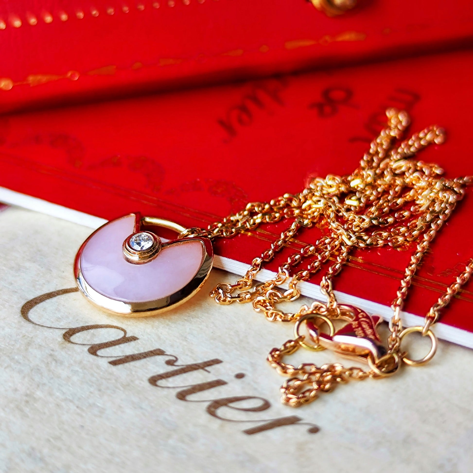 【廃盤 Cartier】カルティエ アミュレット ネックレス