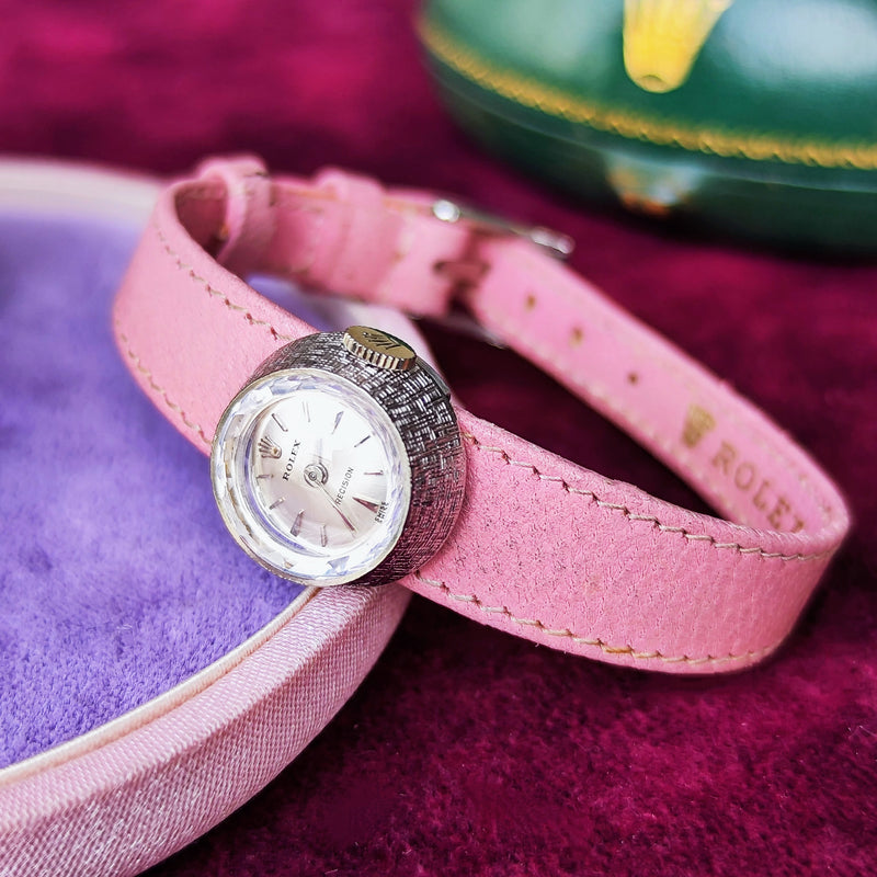 【ROLEX CHAMELEON】ロレックス カメレオン 18金無垢 手巻き腕時計 OH済み