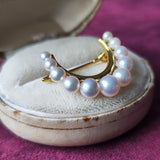 MIKIMOTO ミキモト あこや真珠 ブローチ
