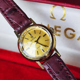 【OH済み 18金無垢】OMEGA オメガGeneve ジュネーヴ Sapphette 手巻き腕時計