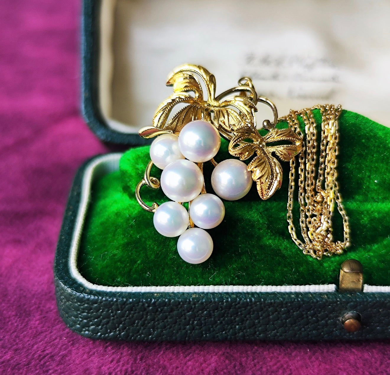 MIKIMOTO ミキモト あこや真珠 葡萄 ネックレス 18金 – Mico宝飾店