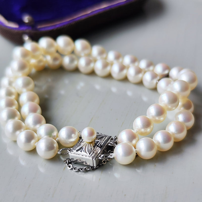 MIKIMOTO ミキモト あこや真珠 ブレスレット