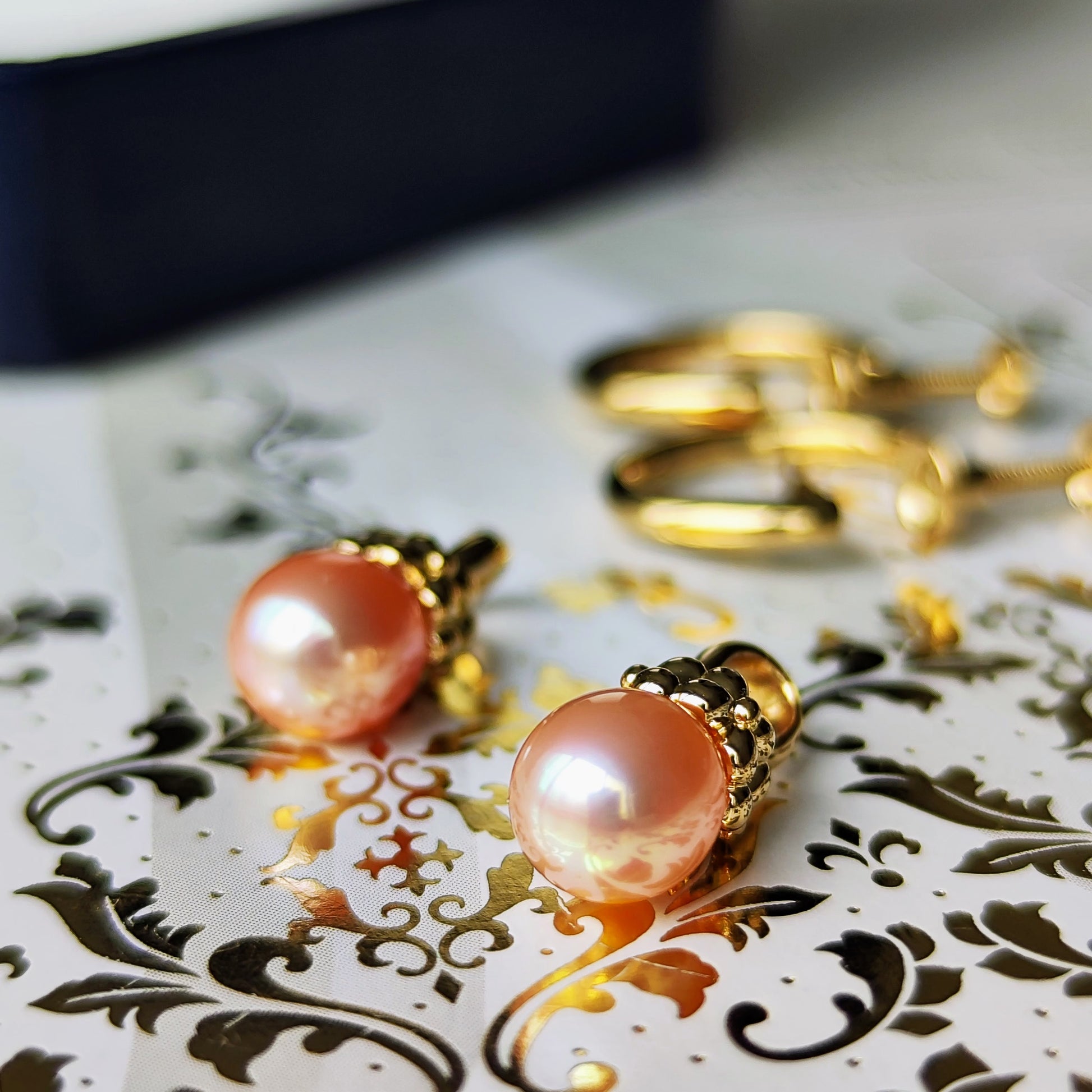 TASAKI 田崎真珠 淡水真珠 イヤリング チャーム