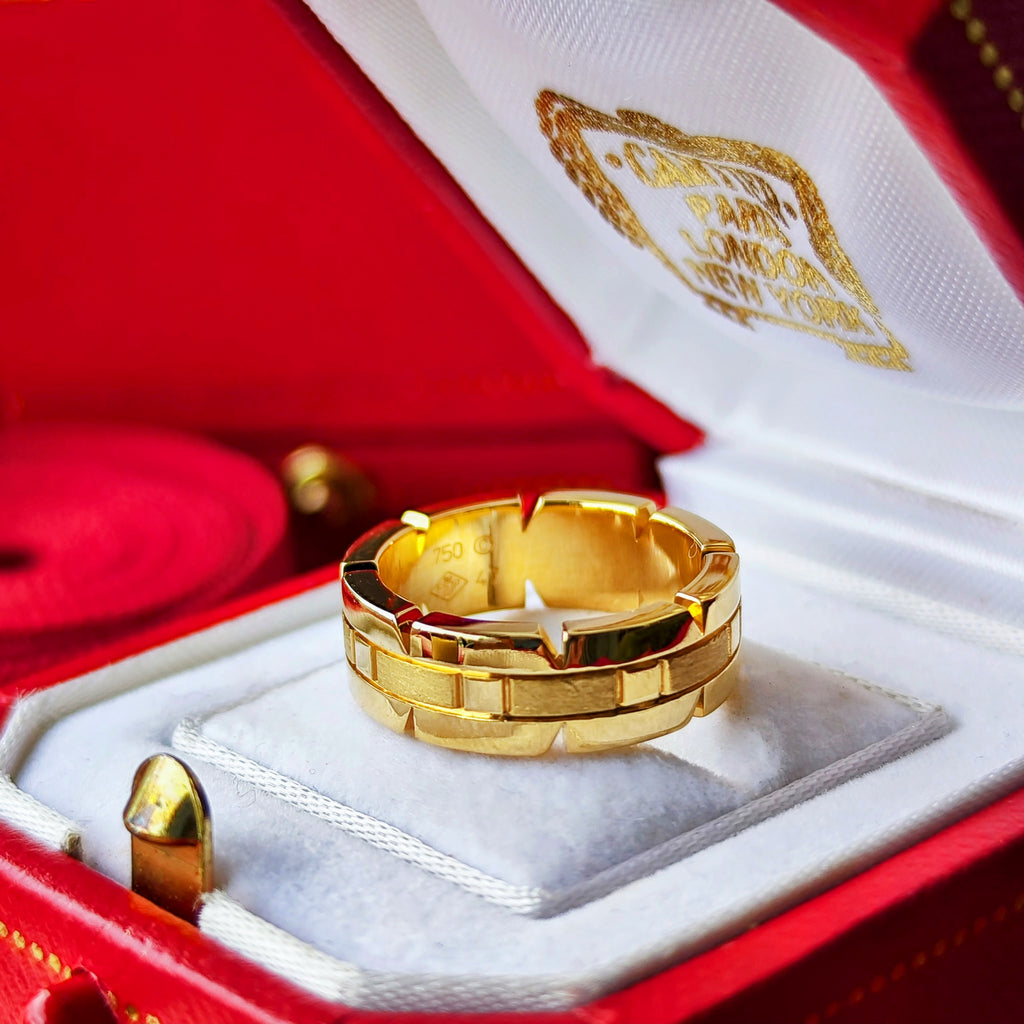 Cartier カルティエ タンクフランセーズ K18YG 47