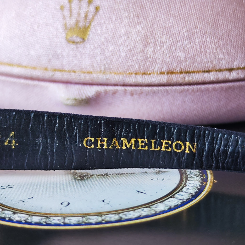 【OH済み】ROLEX ロレックス CHAMELEON カメレオン Orchid 18金無垢 手巻き腕時計