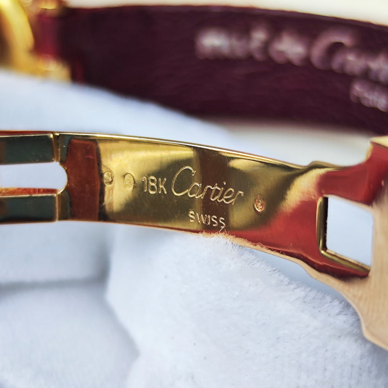 【コンプリートサービス済み】Cartier
カルティエ ヴァンドーム 18金無垢 ダイヤモンド クォーツ腕時計