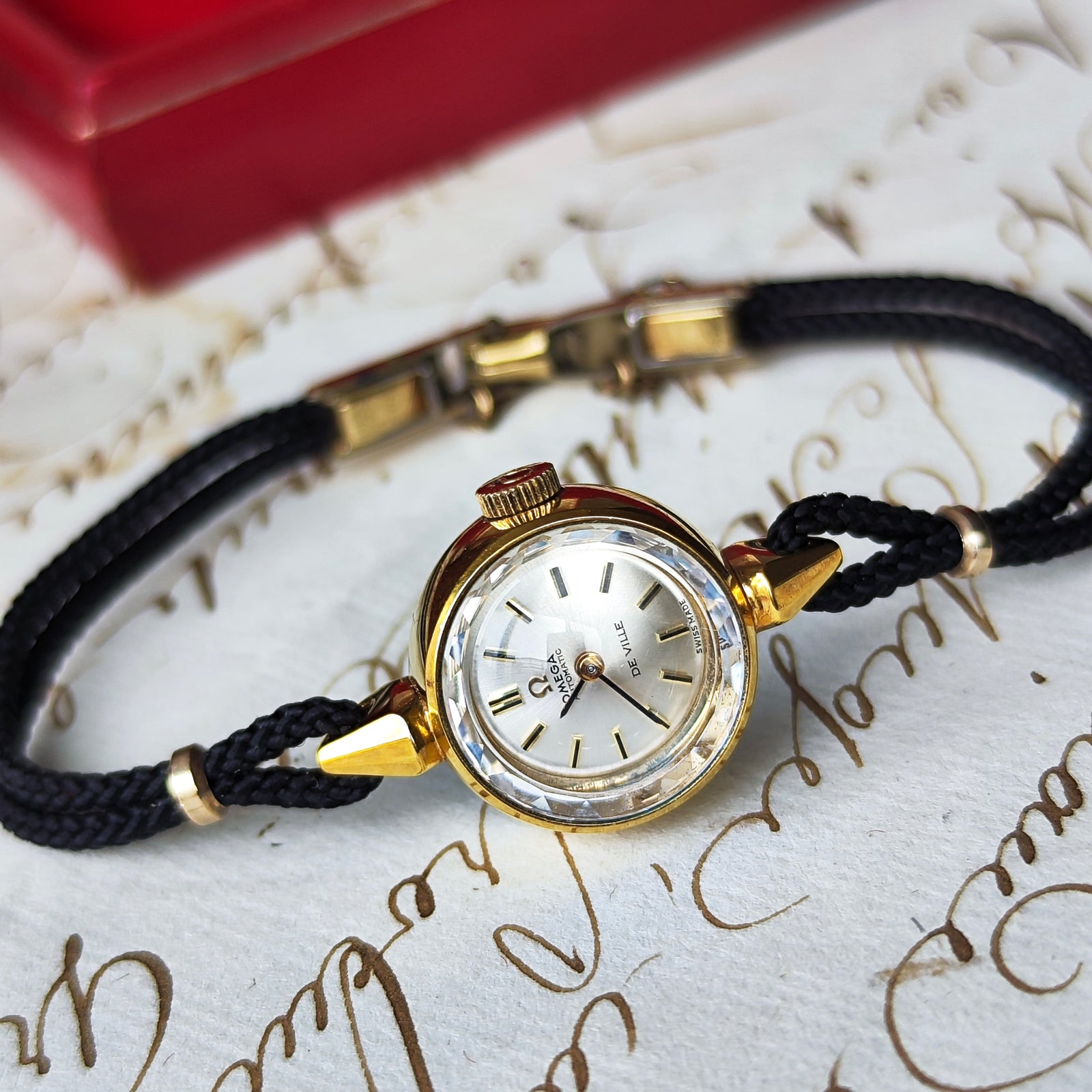 OMEGA De Ville 自動巻き 時計 レディース【おまけ付】 OH済み】OMEGA オメガ DE VILLE デビル 自動巻き 腕時計 – Mico宝飾店