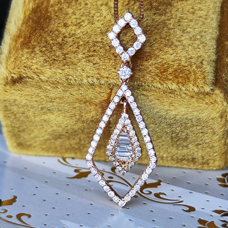 天然ダイヤモンド ネックレス