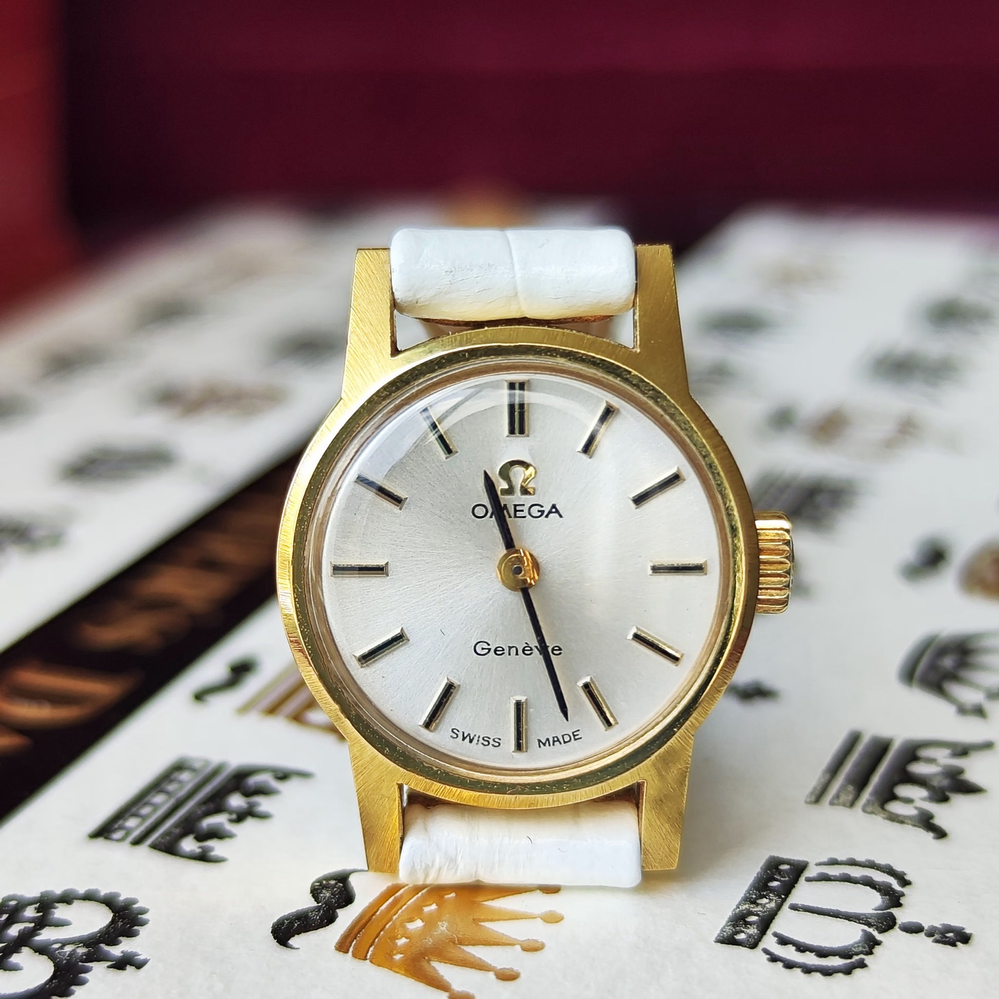 【OH済み】OMEGA オメガ Geneve
ジュネーヴ 手巻き腕時計