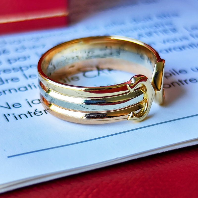 Cartier カルティエ 2C（デューブル・シー）12号 リング