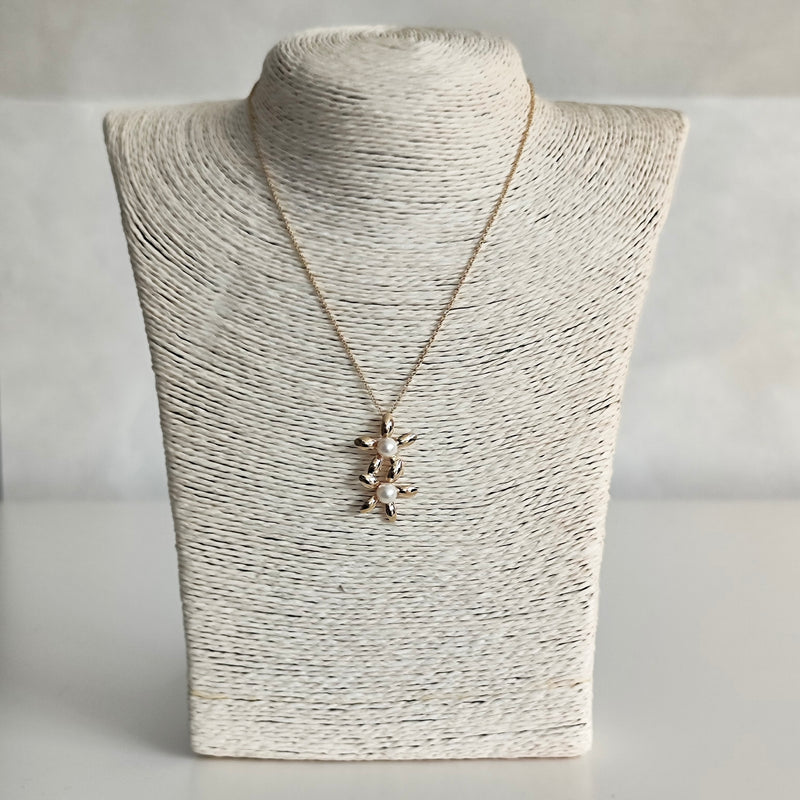 TASAKI 田崎真珠 あこや真珠 フラワー ペンダントトップ