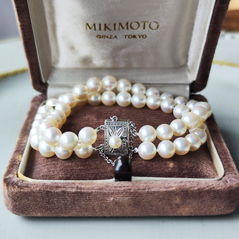 MIKIMOTO ミキモト あこや真珠 ブレスレット