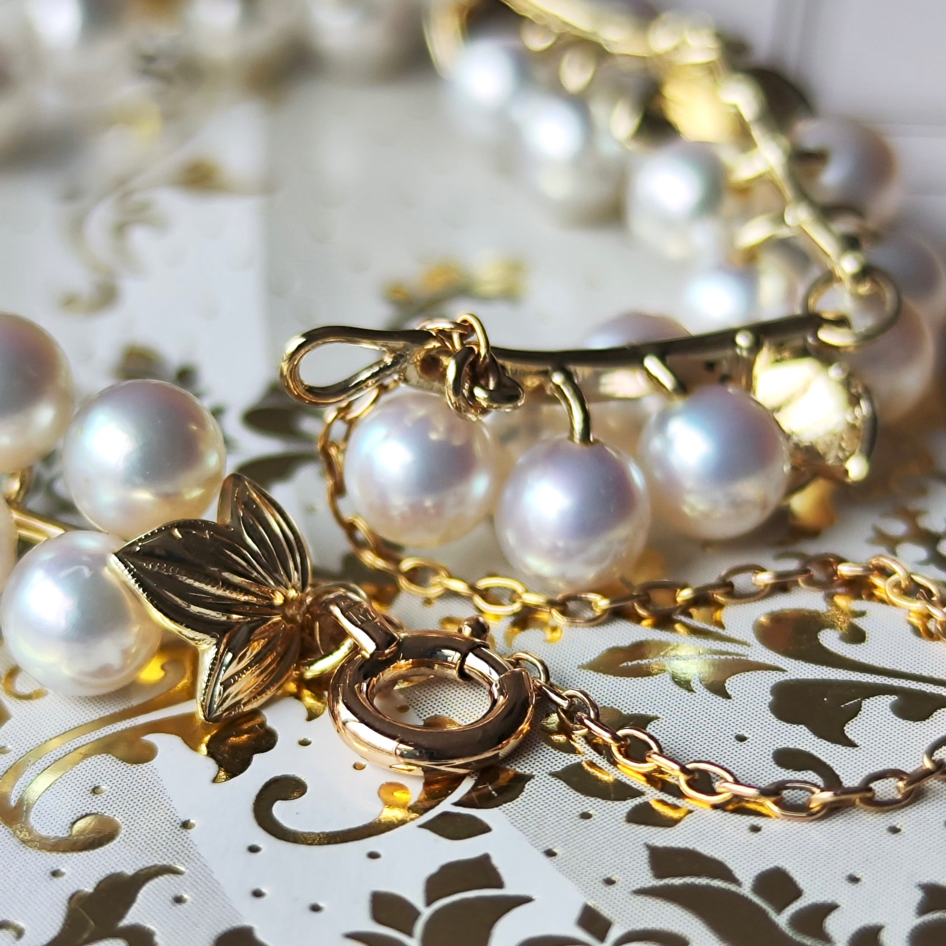 MIKIMOTO ミキモト あこや真珠 ヴィンテージブレスレット