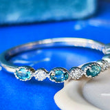 【初期の頃のルース】天然グランディディエライト 天然ダイヤモンド プラチナ リング