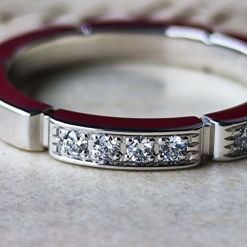 Cartier カルティエ マイヨンパンテール ダイヤモンド リング K18WG 49