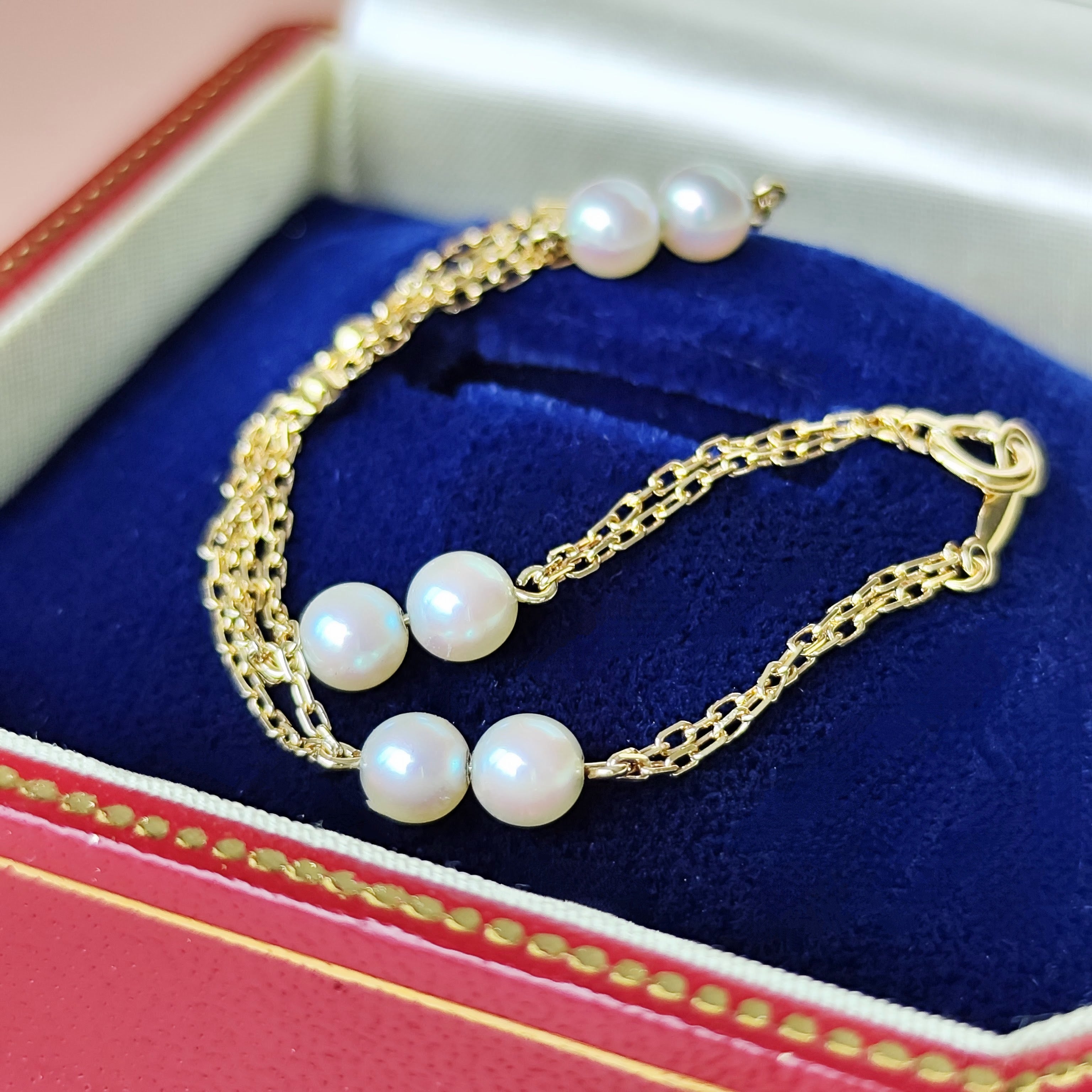 MIKIMOTO ミキモト あこや真珠 18金ブレスレット – Mico宝飾店 MIKIMOTO ミキモト あこや真珠 18金ブレスレット – Mico宝飾店