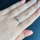 【レアストーン】天然コバルトブルースピネル 天然ダイヤモンド