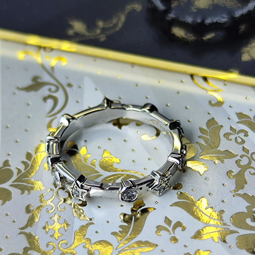 CHANEL シャネル コメットダムール プラチナリング