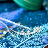 【初期の頃のルース】天然グランディディエライト 天然ダイヤモンド ネックレス