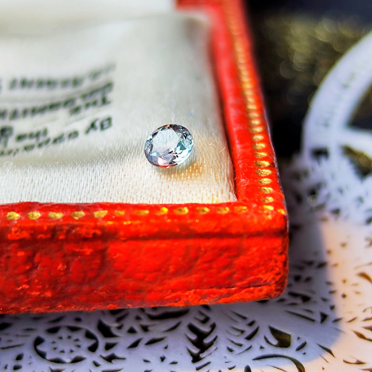 【ルース】天然アレキサンドライト 0.127ct ローズカット ブラジル産
