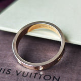 LOUIS VUITTON ルイ・ヴィトン プティットバーグ アンプラント ダイヤモンド 18金PG リング