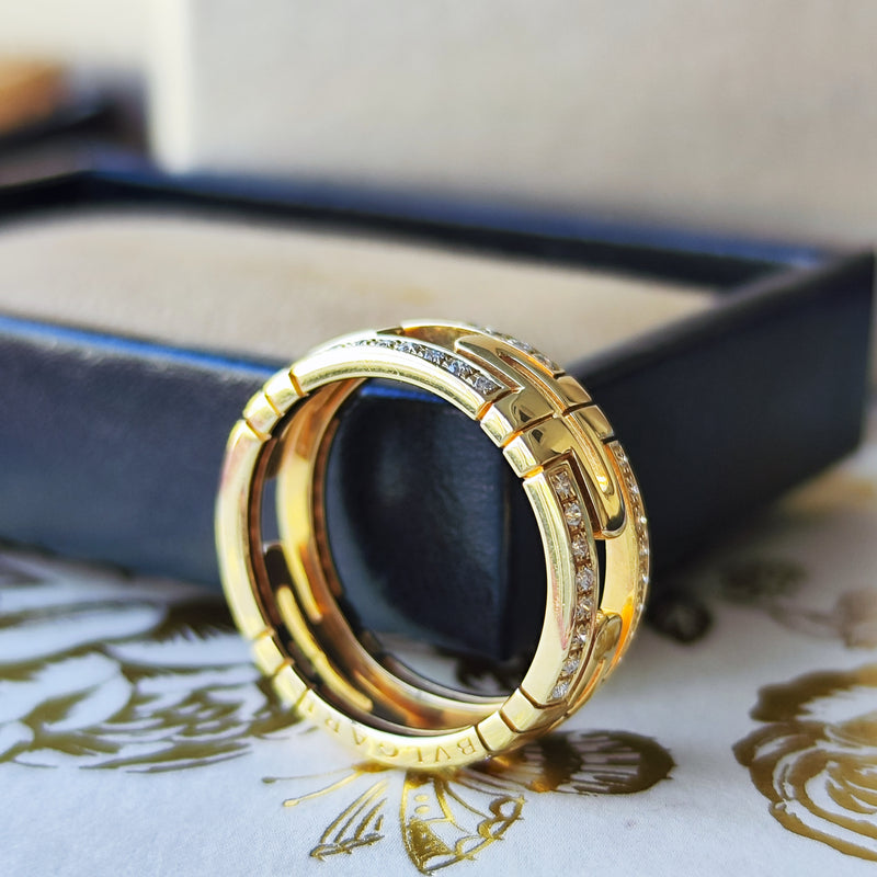 BVLGARI ブルガリ バレンテシ スモール ダイヤモンドリング