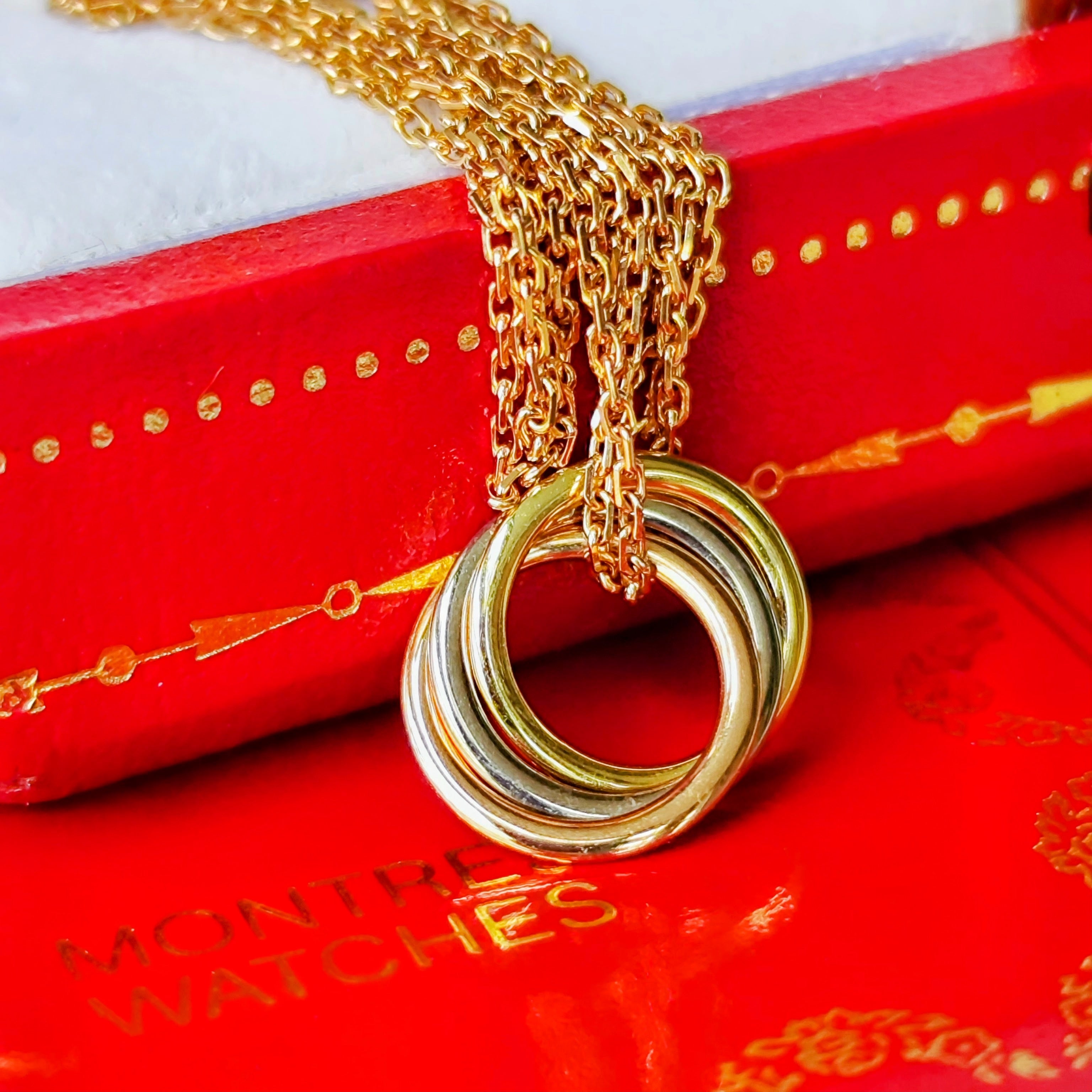 Cartier カルティエ トリニティ ミニモデル ネックレス – Mico宝飾店