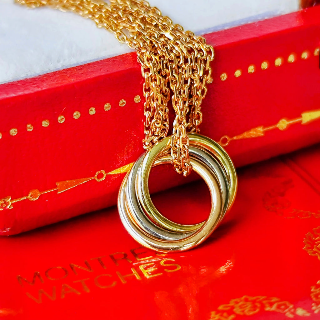 Cartier カルティエ トリニティ ミニモデル ネックレス