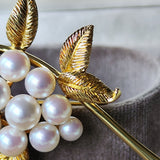 MIKIMOTO ミキモト あこや真珠 ブローチ