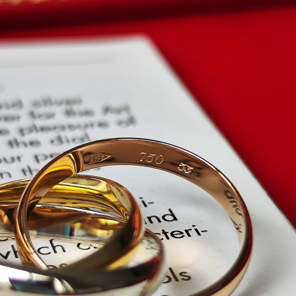 Cartier カルティエ トリニティリング 53