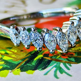 MIKIMOTO ミキモト 天然ダイヤモンド ヴィンテージリング